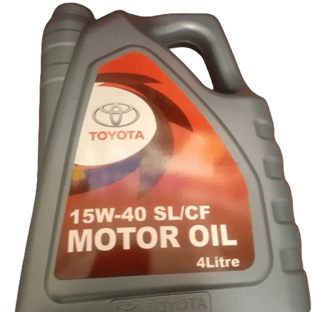 Toyota 15W-40 SL/CF motor oil, 4-litre