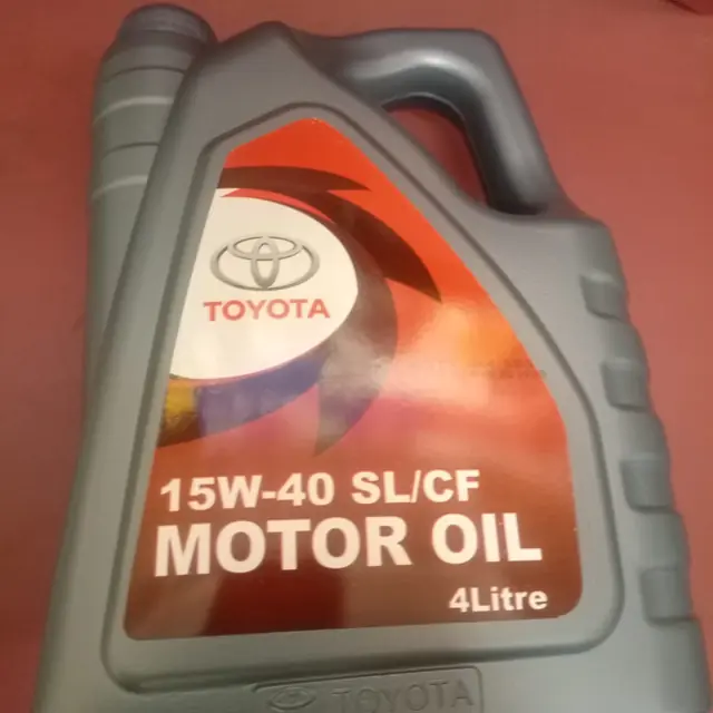 Toyota 15W-40 SL/CF motor oil, 4-litre