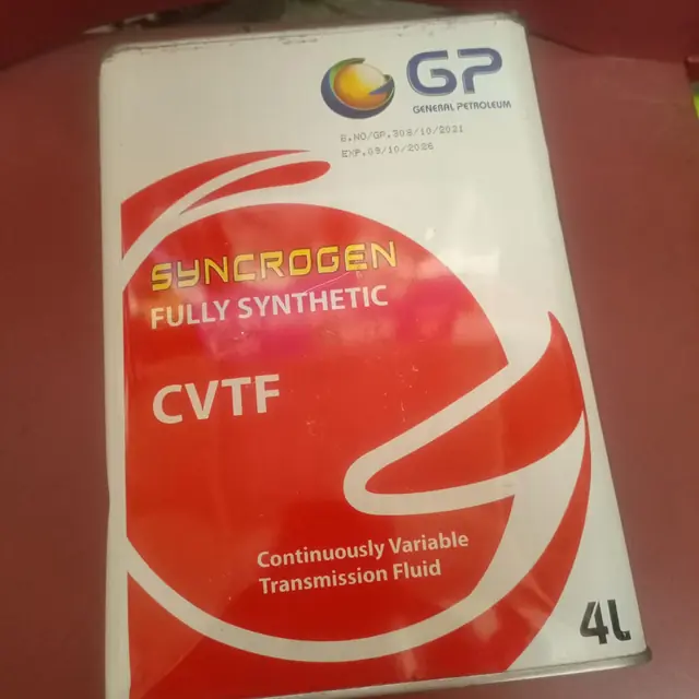 General Petroleum Syncrogen fully synthetic CVT fluid, 4-litre