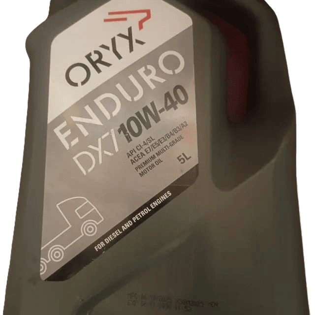 Oryx Enduro DX7 10W-40 motor oil, 5-litre