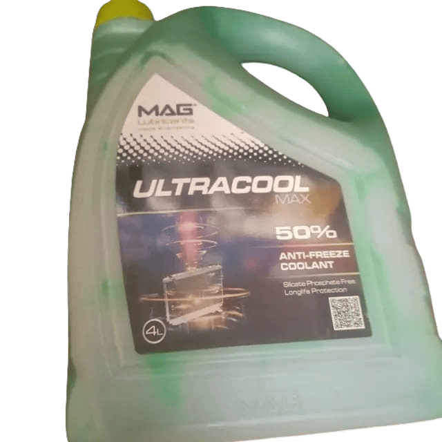MAG Ultracool Max 50% anti-freeze coolant, 4-litre jug